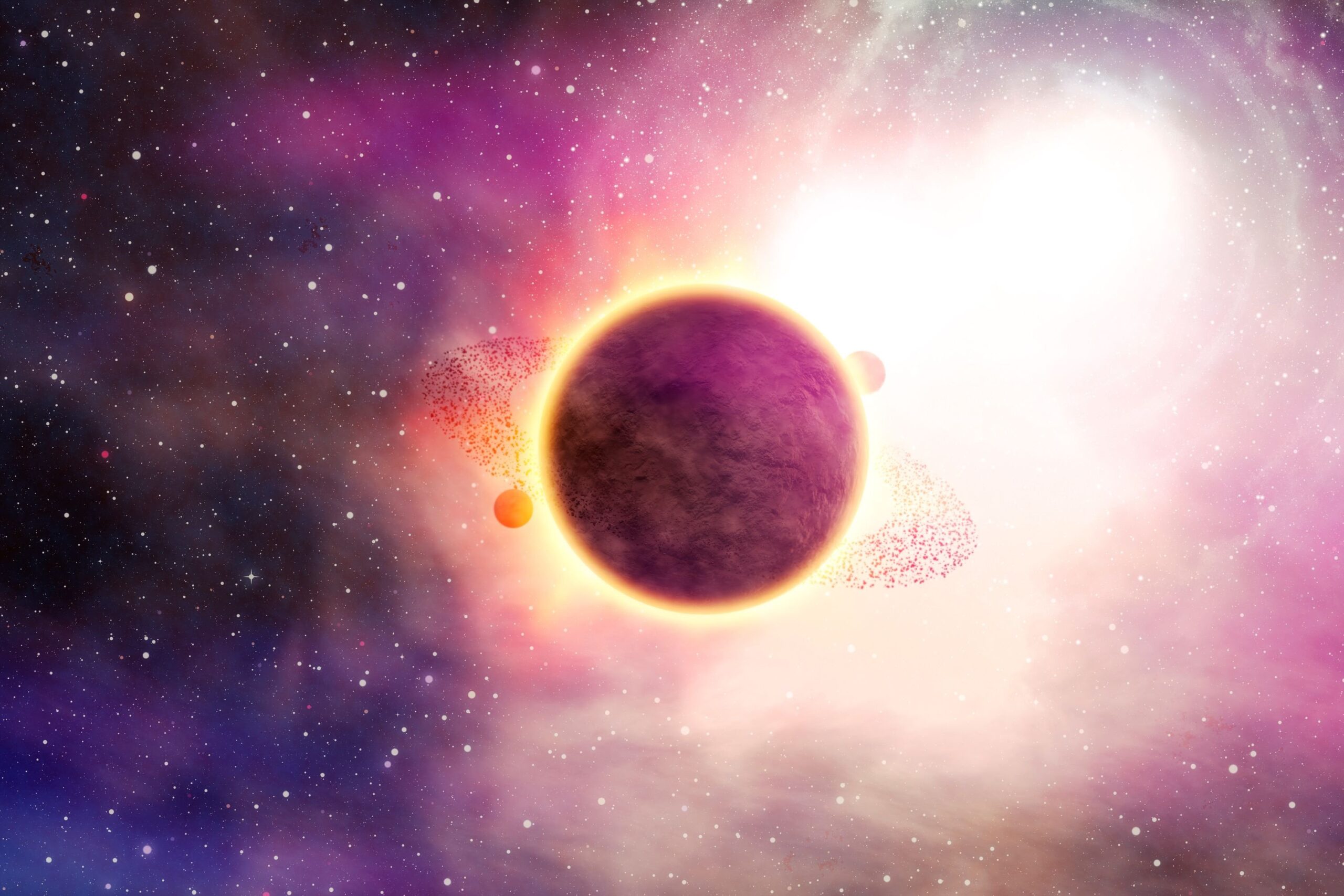 Telescópio James Webb captura imagens do seu primeiro exoplaneta