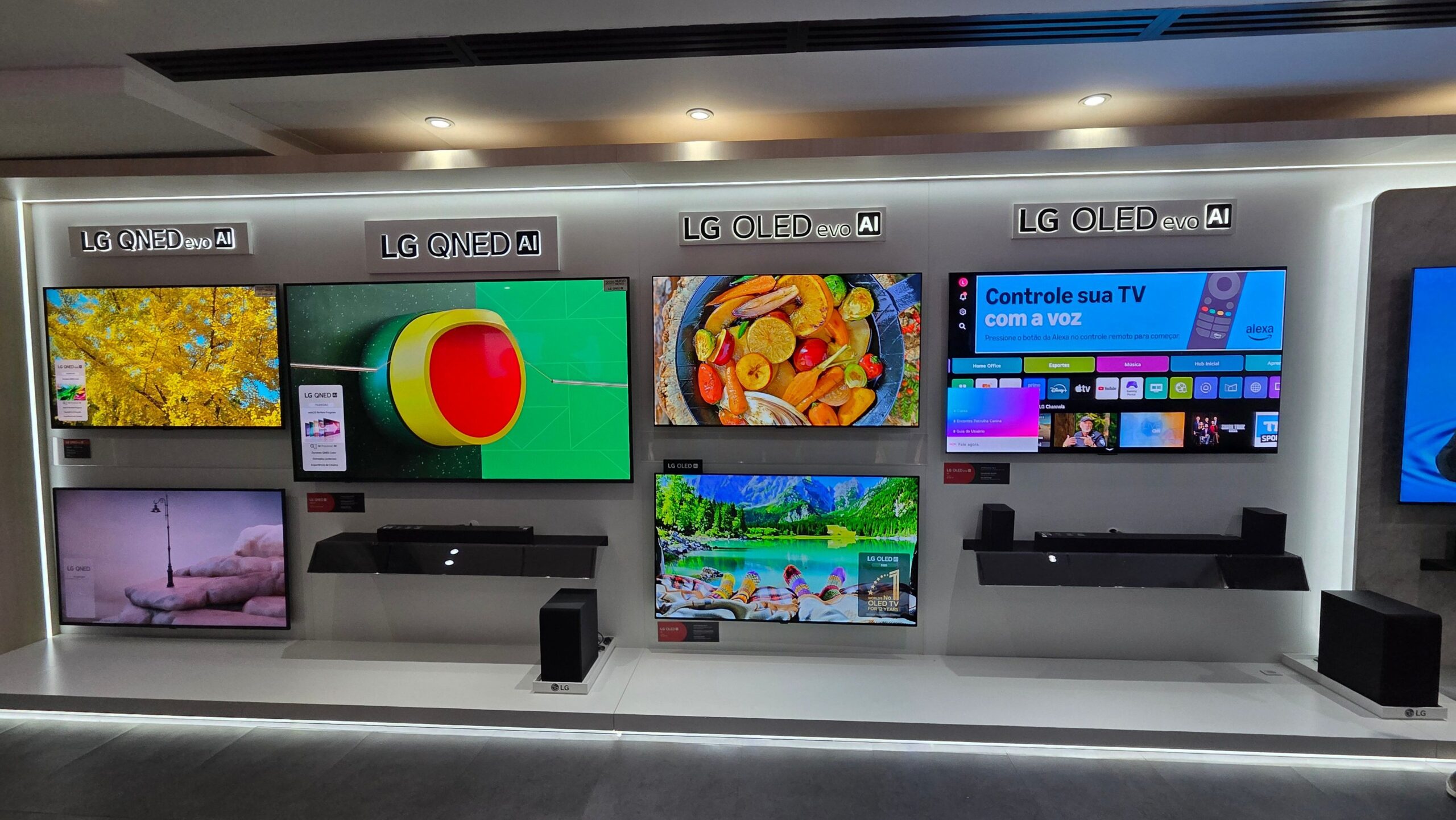 LG anuncia a chegada da linha de TVs de 2025 no Brasil com recursos de IA