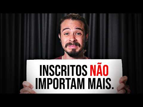 Eu só queria ter ouvido isso antes de começar meu canal